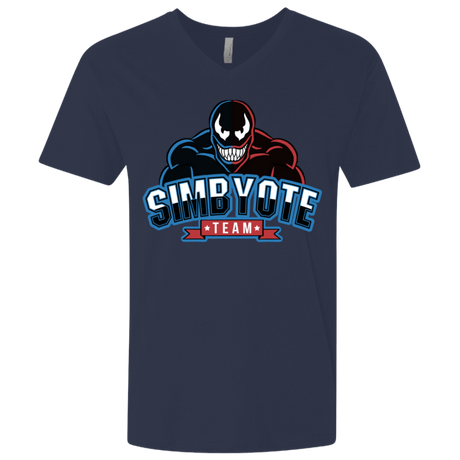 T-Shirts Midnight Navy / X-Small Symbiote Team Men's Premium V-Neck