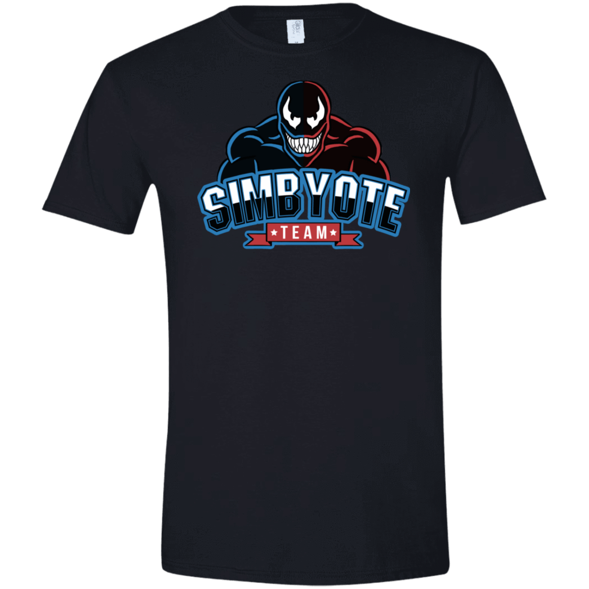 T-Shirts Black / X-Small Symbiote Team Men's Semi-Fitted Softstyle