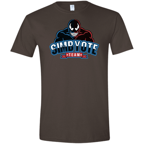 T-Shirts Dark Chocolate / S Symbiote Team Men's Semi-Fitted Softstyle