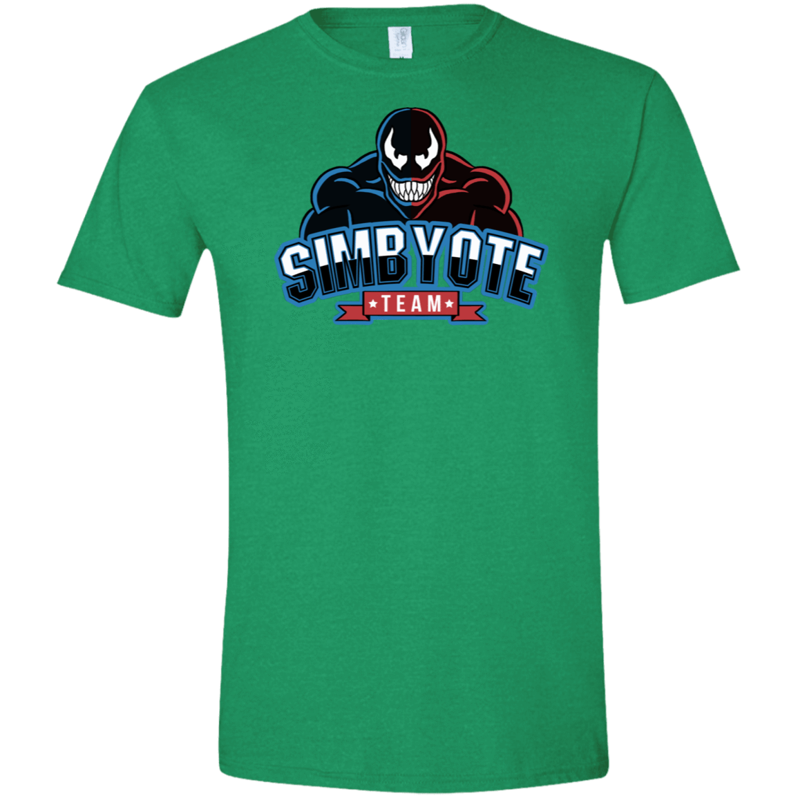 T-Shirts Heather Irish Green / M Symbiote Team Men's Semi-Fitted Softstyle