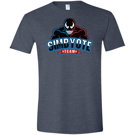 T-Shirts Heather Navy / S Symbiote Team Men's Semi-Fitted Softstyle