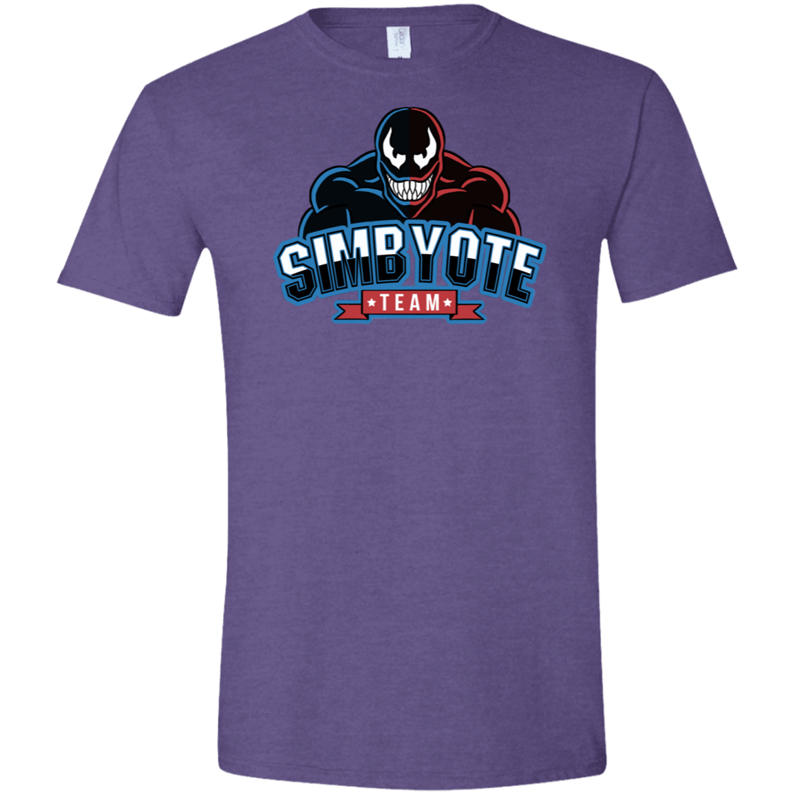 T-Shirts Heather Purple / S Symbiote Team Men's Semi-Fitted Softstyle