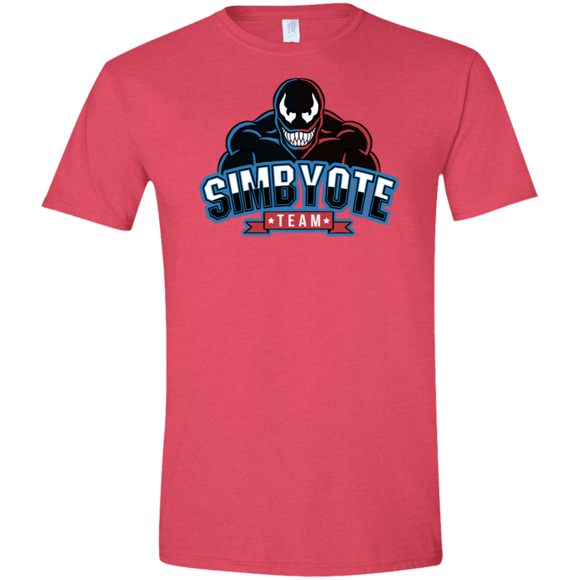 T-Shirts Heather Red / S Symbiote Team Men's Semi-Fitted Softstyle