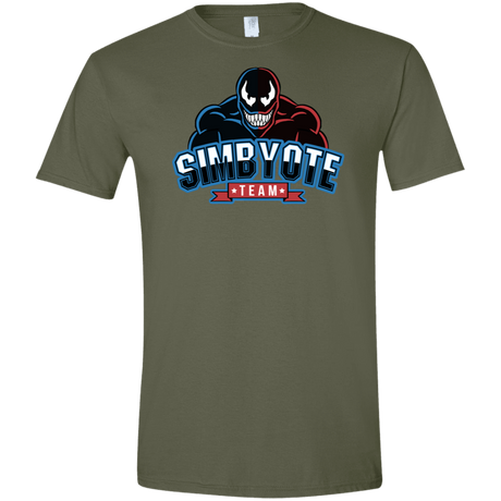 T-Shirts Military Green / S Symbiote Team Men's Semi-Fitted Softstyle
