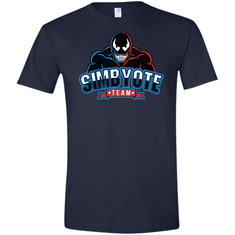 T-Shirts Navy / X-Small Symbiote Team Men's Semi-Fitted Softstyle