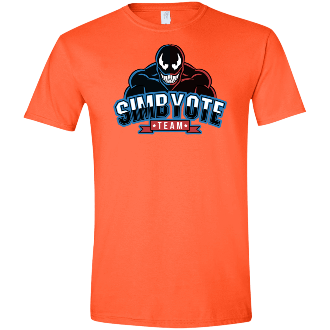 T-Shirts Orange / S Symbiote Team Men's Semi-Fitted Softstyle