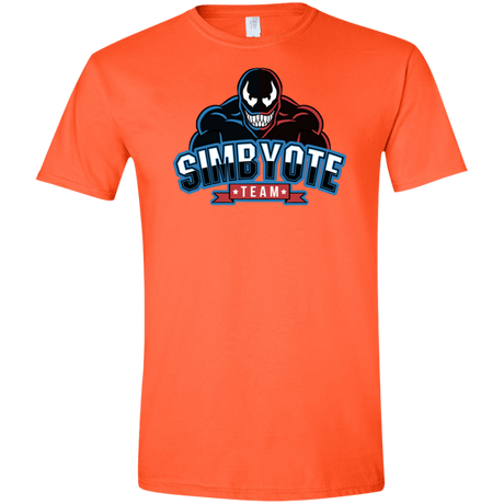 T-Shirts Orange / S Symbiote Team Men's Semi-Fitted Softstyle