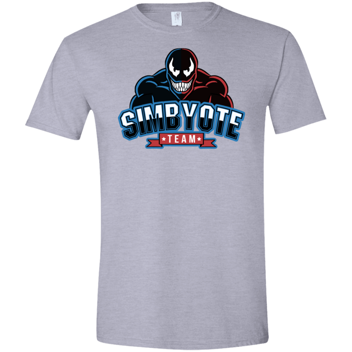 T-Shirts Sport Grey / X-Small Symbiote Team Men's Semi-Fitted Softstyle