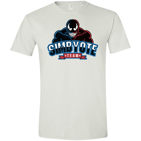 T-Shirts White / X-Small Symbiote Team Men's Semi-Fitted Softstyle