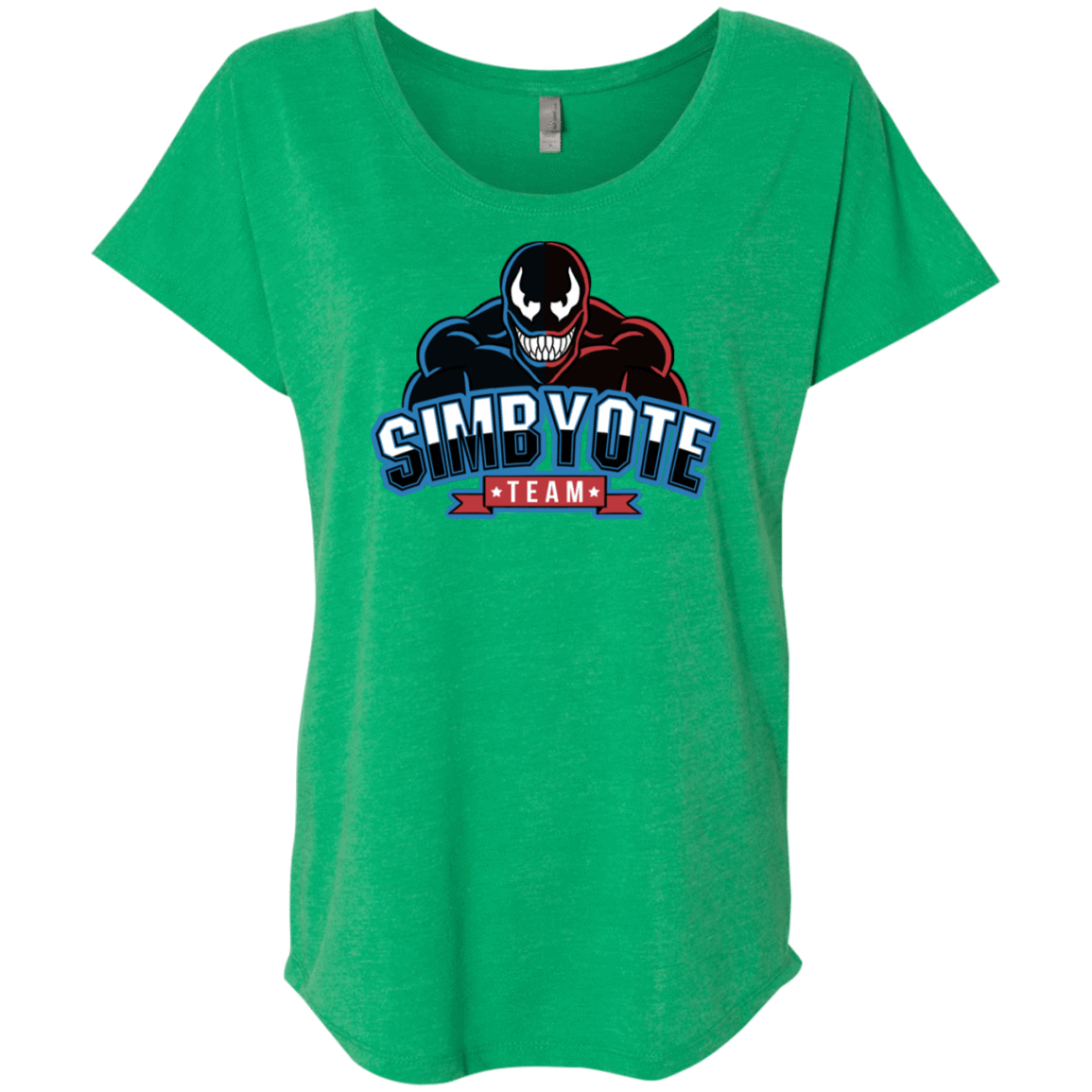 T-Shirts Envy / X-Small Symbiote Team Triblend Dolman Sleeve