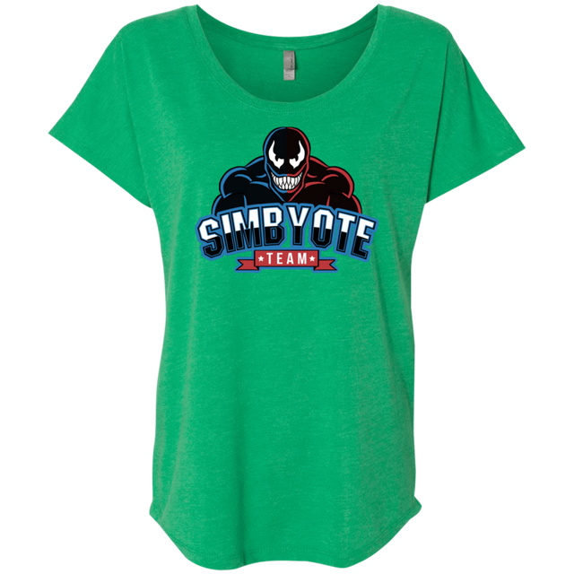 T-Shirts Envy / X-Small Symbiote Team Triblend Dolman Sleeve