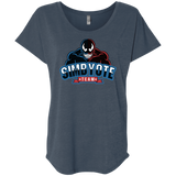 T-Shirts Indigo / X-Small Symbiote Team Triblend Dolman Sleeve