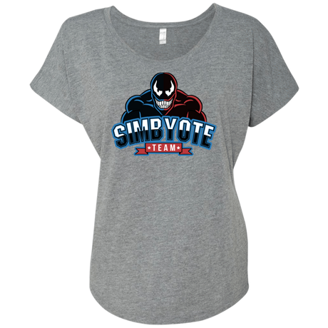 T-Shirts Premium Heather / X-Small Symbiote Team Triblend Dolman Sleeve