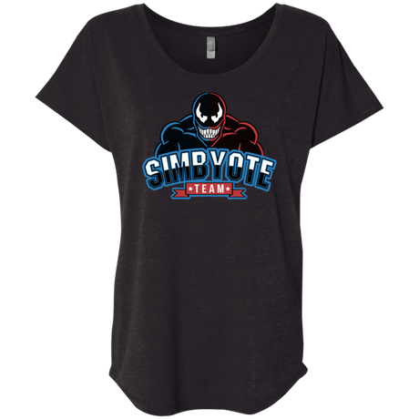 T-Shirts Vintage Black / X-Small Symbiote Team Triblend Dolman Sleeve