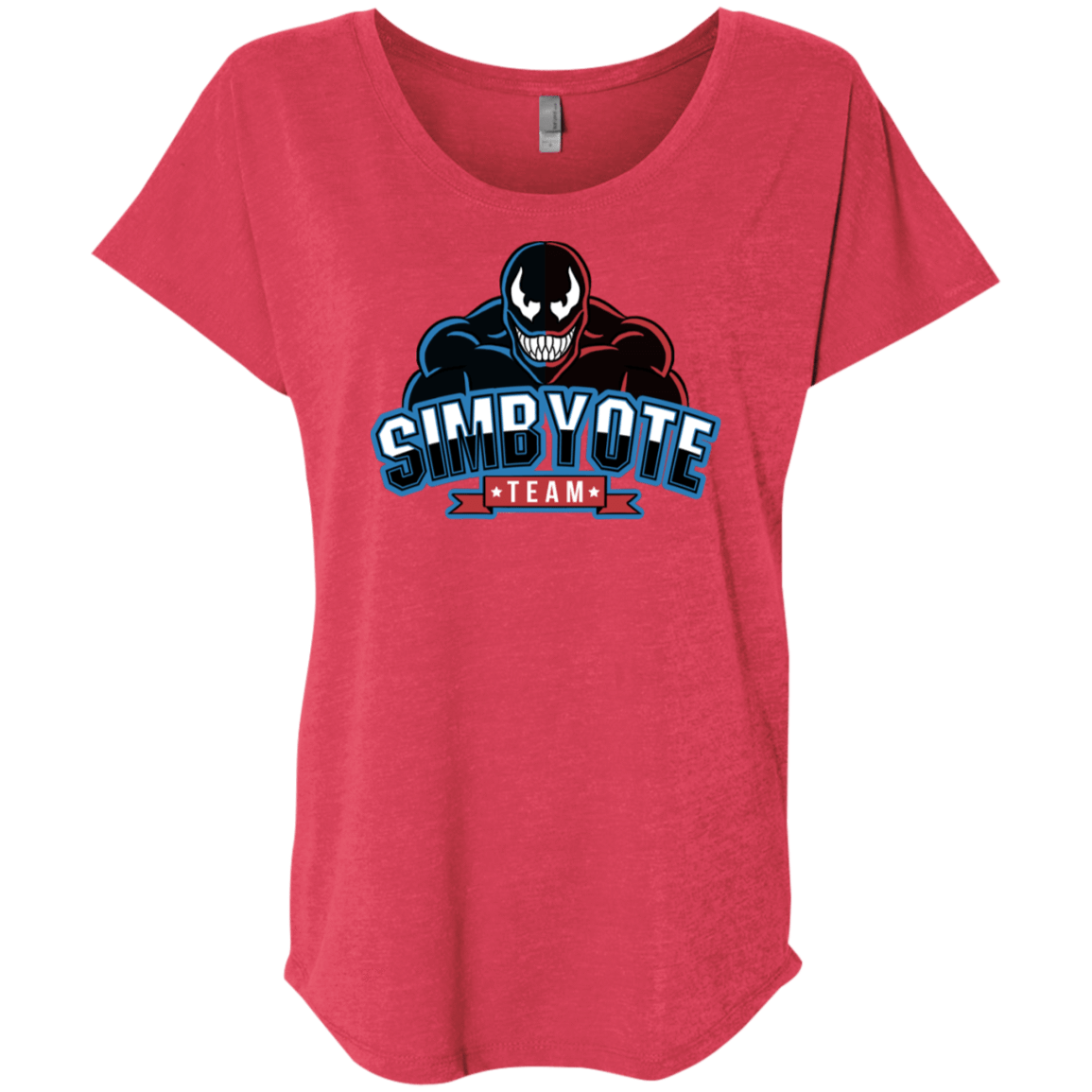 T-Shirts Vintage Red / X-Small Symbiote Team Triblend Dolman Sleeve