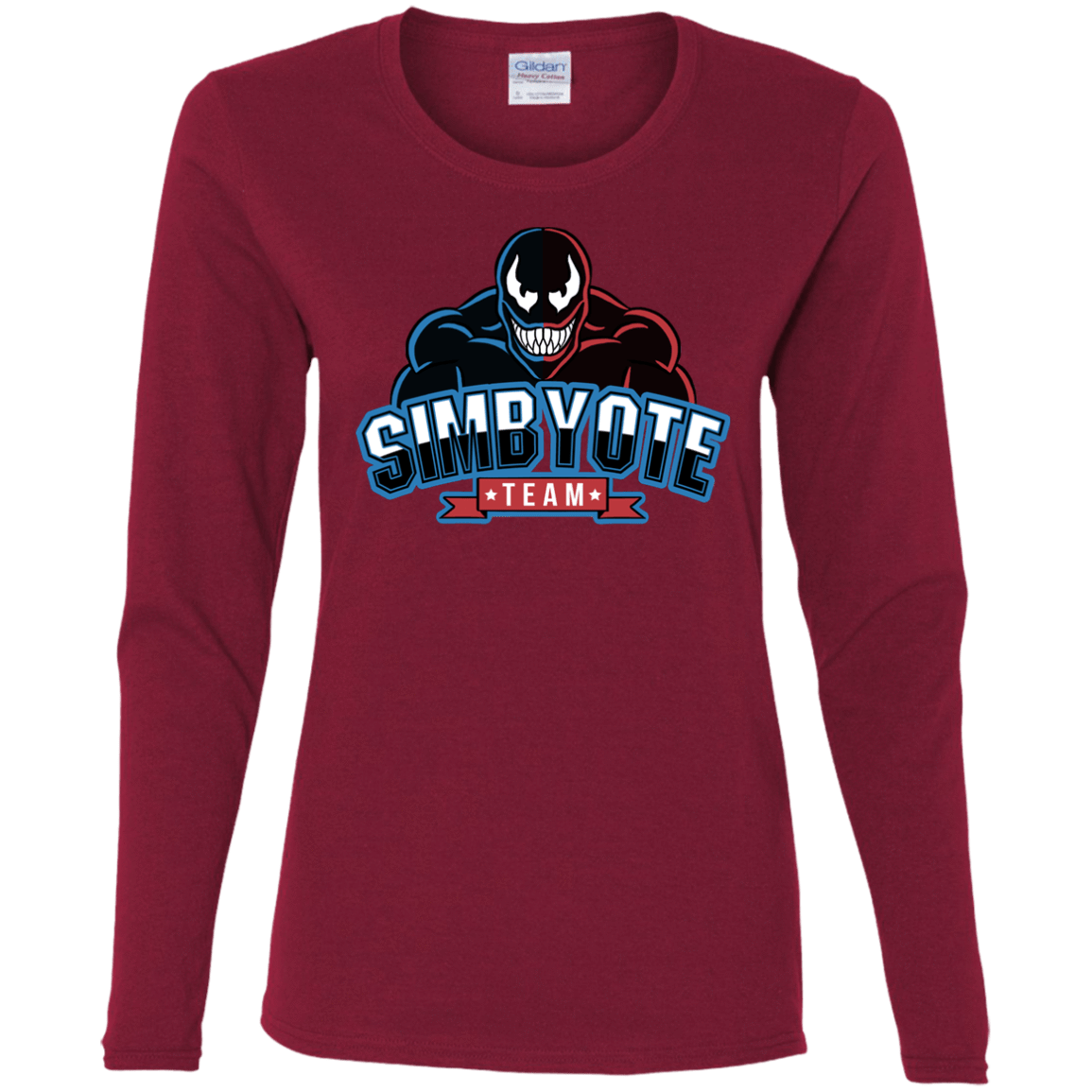 T-Shirts Cardinal / S Symbiote Team Women's Long Sleeve T-Shirt