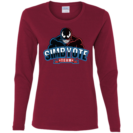 T-Shirts Cardinal / S Symbiote Team Women's Long Sleeve T-Shirt