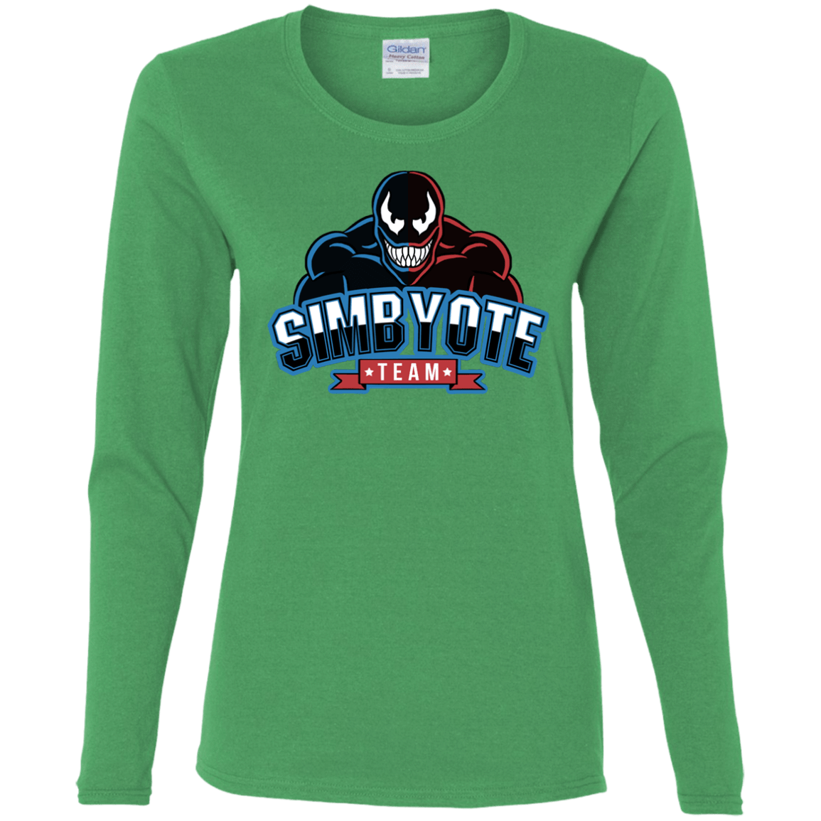 T-Shirts Irish Green / S Symbiote Team Women's Long Sleeve T-Shirt