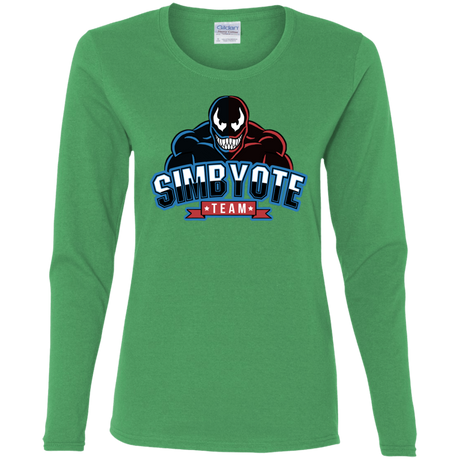 T-Shirts Irish Green / S Symbiote Team Women's Long Sleeve T-Shirt