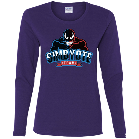 T-Shirts Purple / S Symbiote Team Women's Long Sleeve T-Shirt