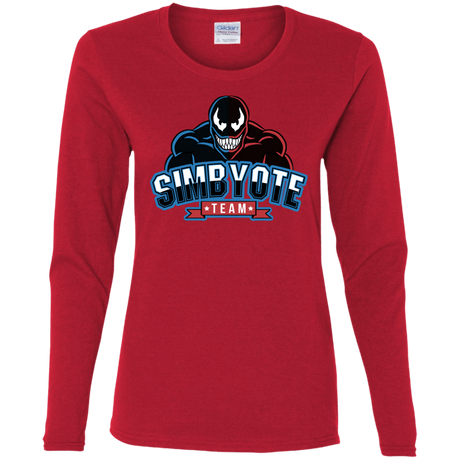 T-Shirts Red / S Symbiote Team Women's Long Sleeve T-Shirt