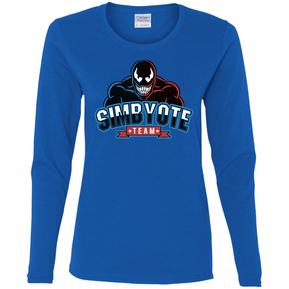 T-Shirts Royal / S Symbiote Team Women's Long Sleeve T-Shirt