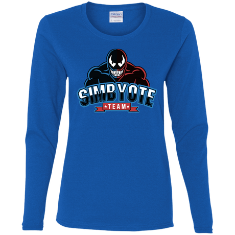 T-Shirts Royal / S Symbiote Team Women's Long Sleeve T-Shirt