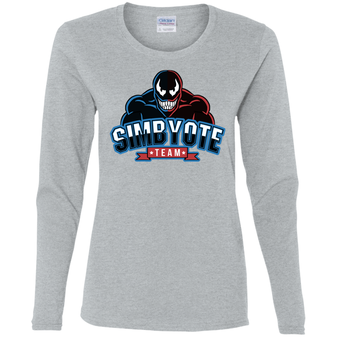 T-Shirts Sport Grey / S Symbiote Team Women's Long Sleeve T-Shirt