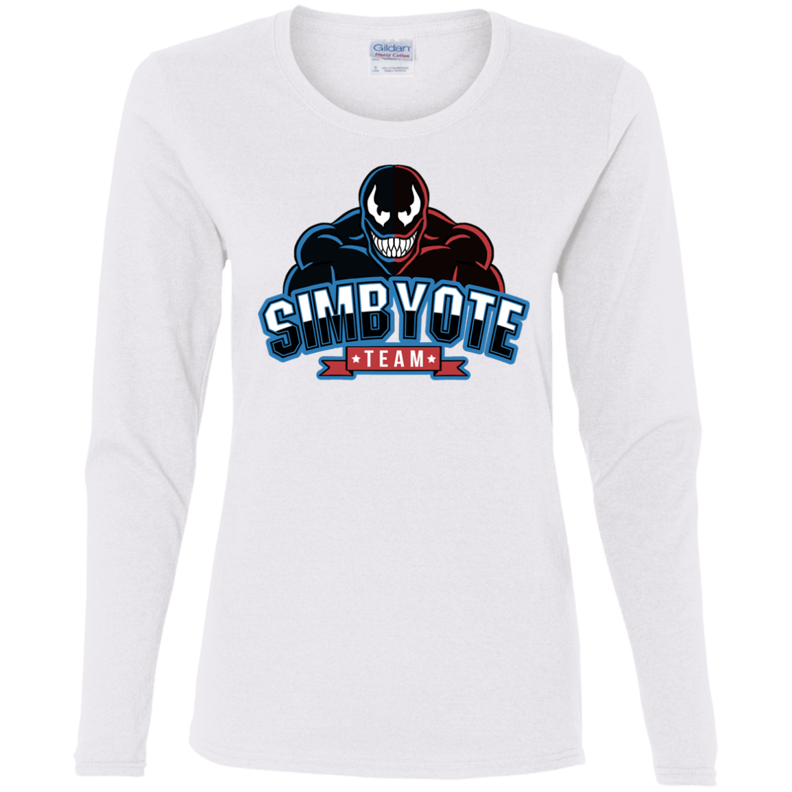 T-Shirts White / S Symbiote Team Women's Long Sleeve T-Shirt