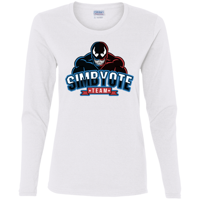 T-Shirts White / S Symbiote Team Women's Long Sleeve T-Shirt