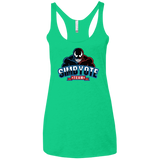 T-Shirts Envy / X-Small Symbiote Team Women's Triblend Racerback Tank