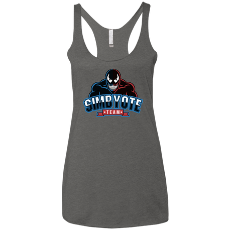 T-Shirts Premium Heather / X-Small Symbiote Team Women's Triblend Racerback Tank