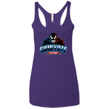 T-Shirts Purple Rush / X-Small Symbiote Team Women's Triblend Racerback Tank