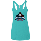 T-Shirts Tahiti Blue / X-Small Symbiote Team Women's Triblend Racerback Tank