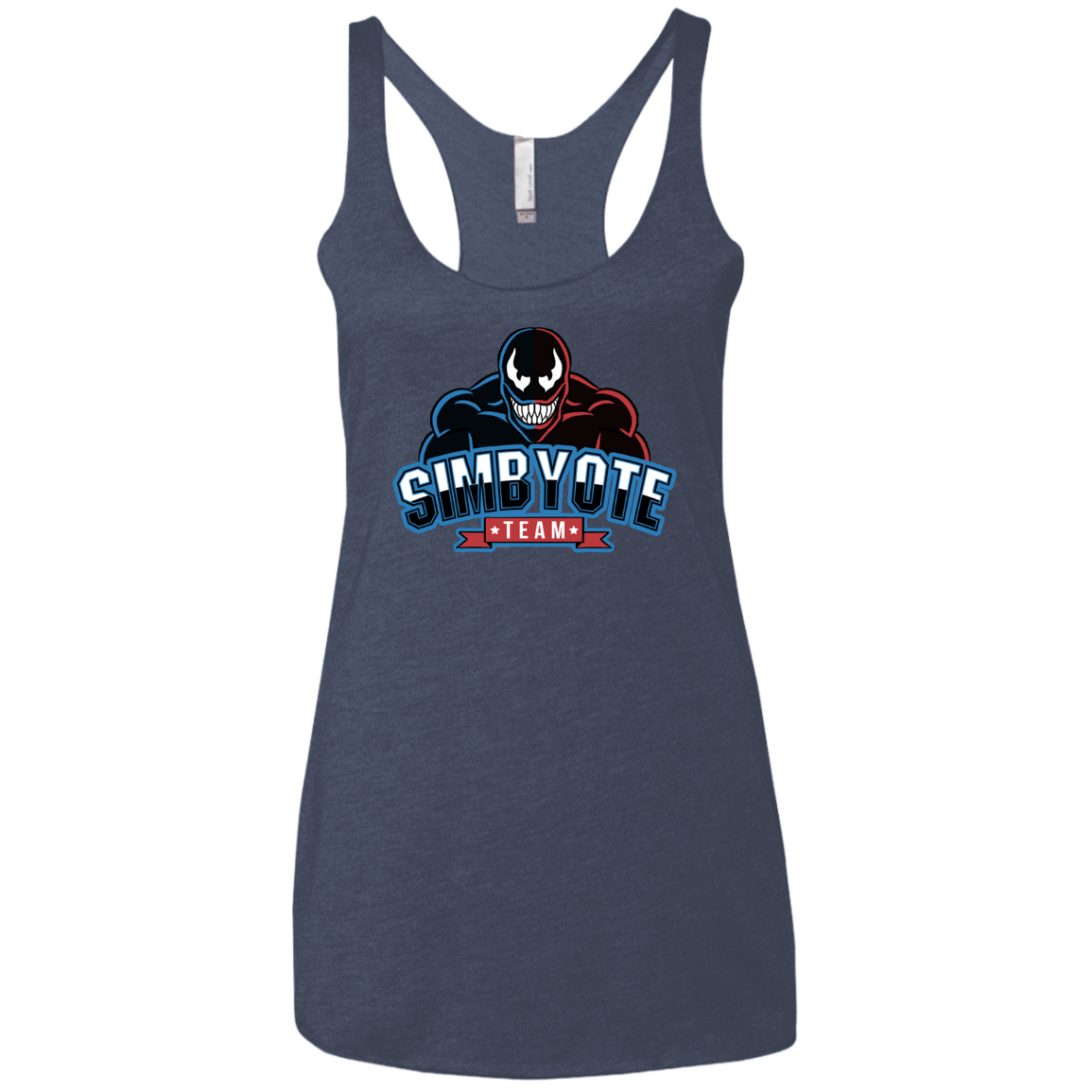 T-Shirts Vintage Navy / X-Small Symbiote Team Women's Triblend Racerback Tank