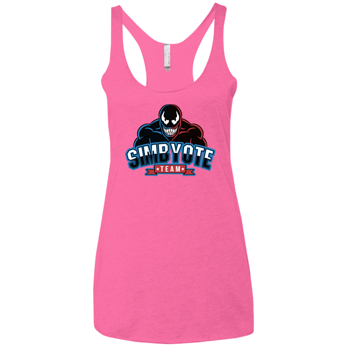 T-Shirts Vintage Pink / X-Small Symbiote Team Women's Triblend Racerback Tank