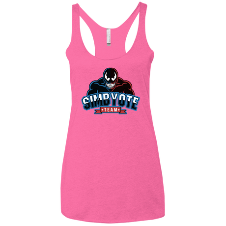T-Shirts Vintage Pink / X-Small Symbiote Team Women's Triblend Racerback Tank