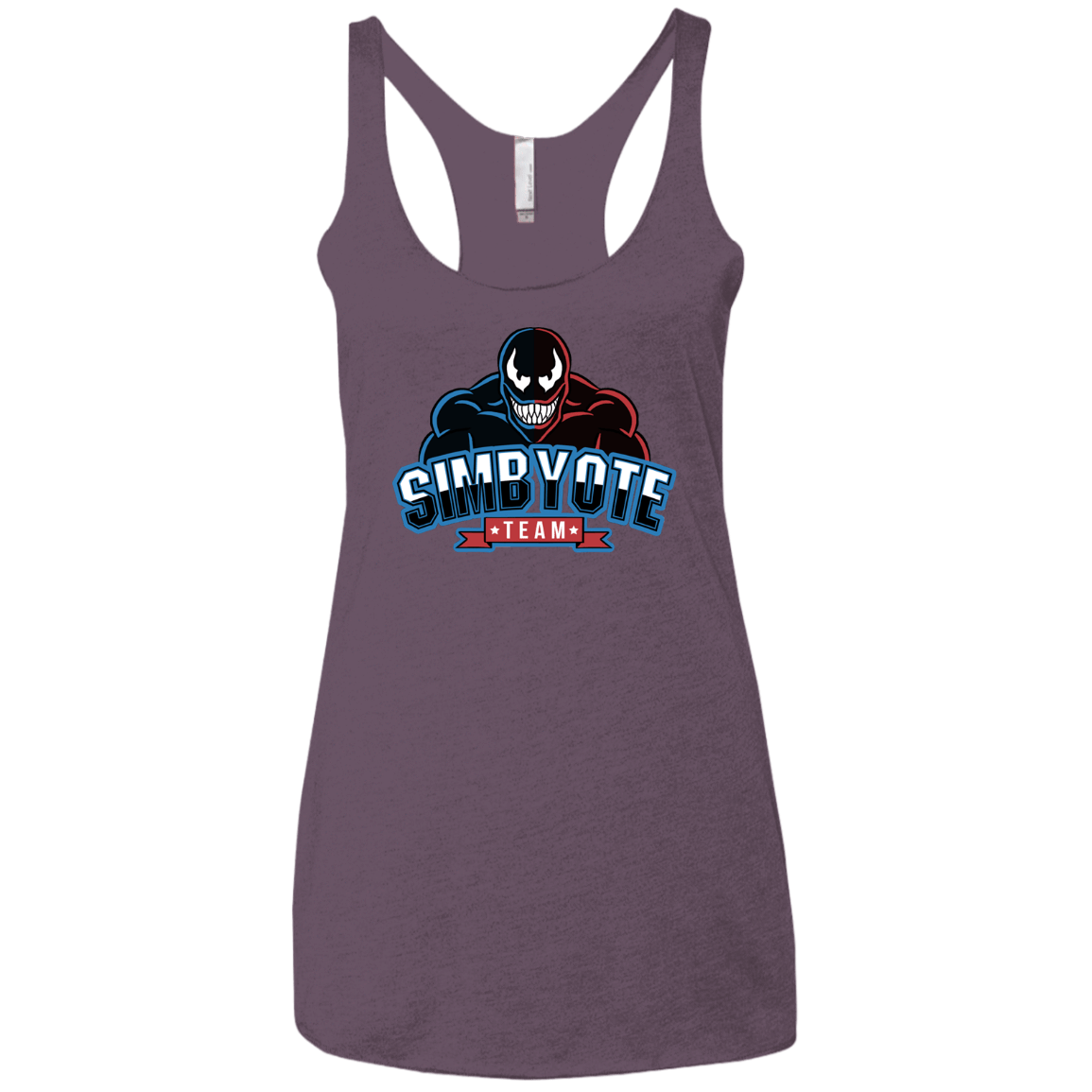 T-Shirts Vintage Purple / X-Small Symbiote Team Women's Triblend Racerback Tank