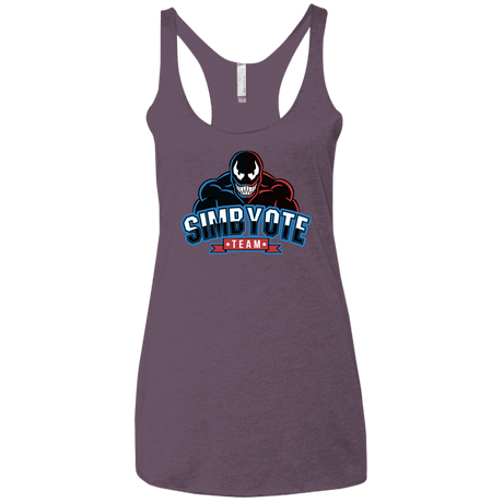 T-Shirts Vintage Purple / X-Small Symbiote Team Women's Triblend Racerback Tank