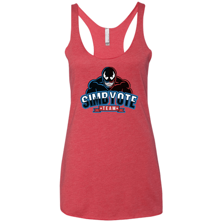 T-Shirts Vintage Red / X-Small Symbiote Team Women's Triblend Racerback Tank