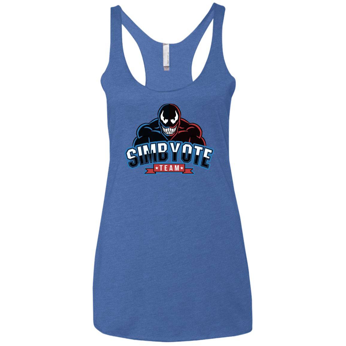T-Shirts Vintage Royal / X-Small Symbiote Team Women's Triblend Racerback Tank