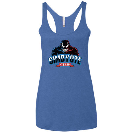 T-Shirts Vintage Royal / X-Small Symbiote Team Women's Triblend Racerback Tank