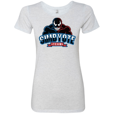 T-Shirts Heather White / S Symbiote Team Women's Triblend T-Shirt