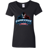 T-Shirts Black / S Symbiote Team Women's V-Neck T-Shirt