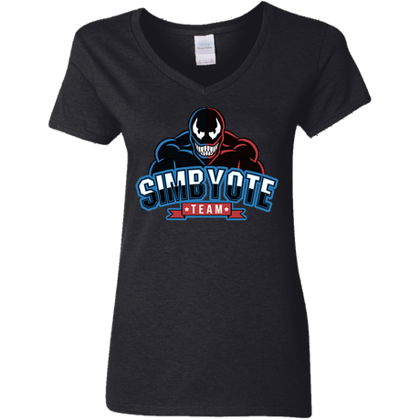 T-Shirts Black / S Symbiote Team Women's V-Neck T-Shirt