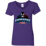 T-Shirts Purple / S Symbiote Team Women's V-Neck T-Shirt