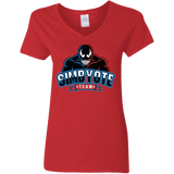 T-Shirts Red / S Symbiote Team Women's V-Neck T-Shirt