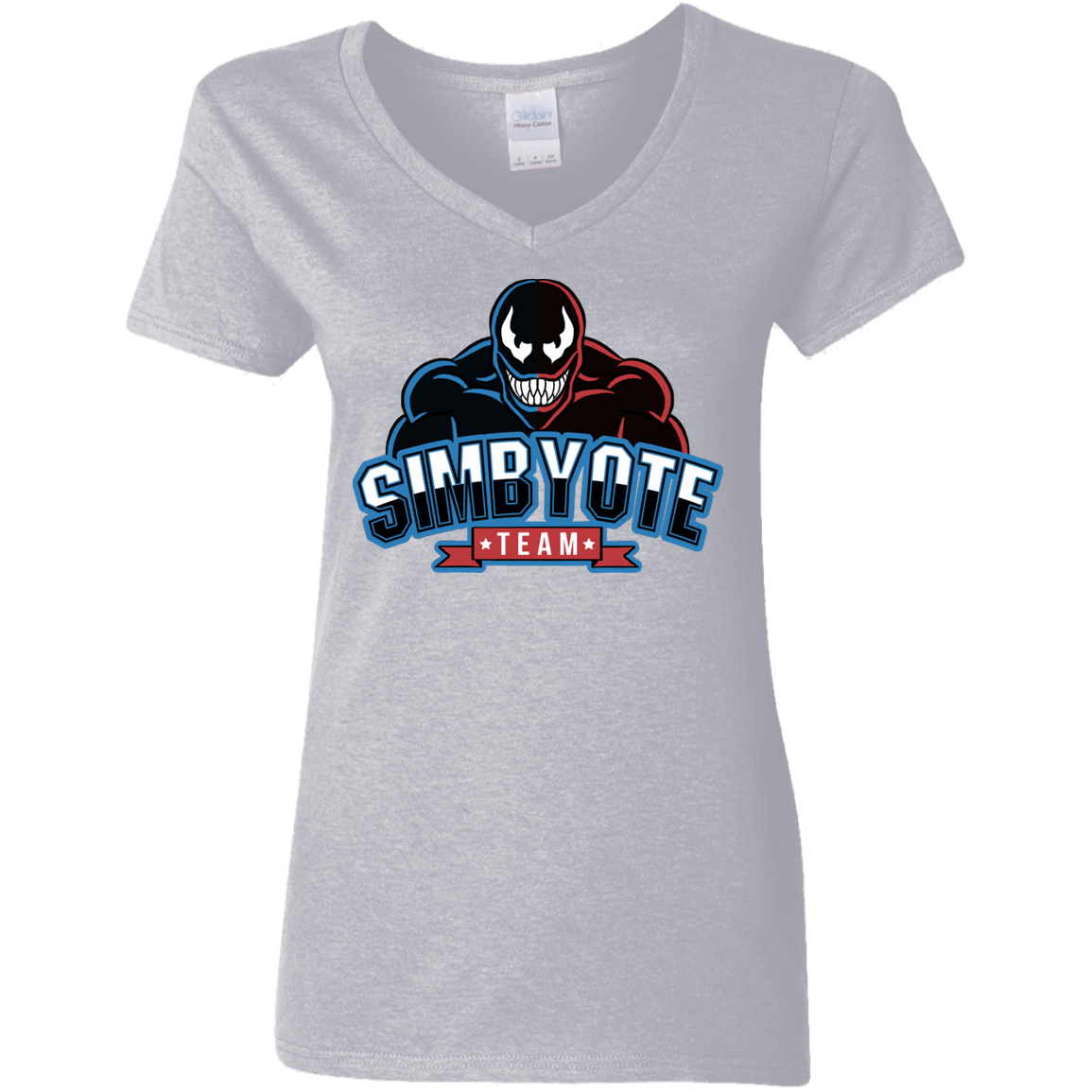 T-Shirts Sport Grey / S Symbiote Team Women's V-Neck T-Shirt