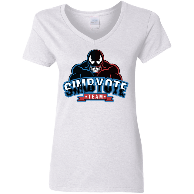 T-Shirts White / S Symbiote Team Women's V-Neck T-Shirt