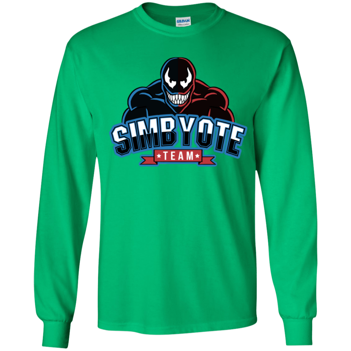 T-Shirts Irish Green / YS Symbiote Team Youth Long Sleeve T-Shirt